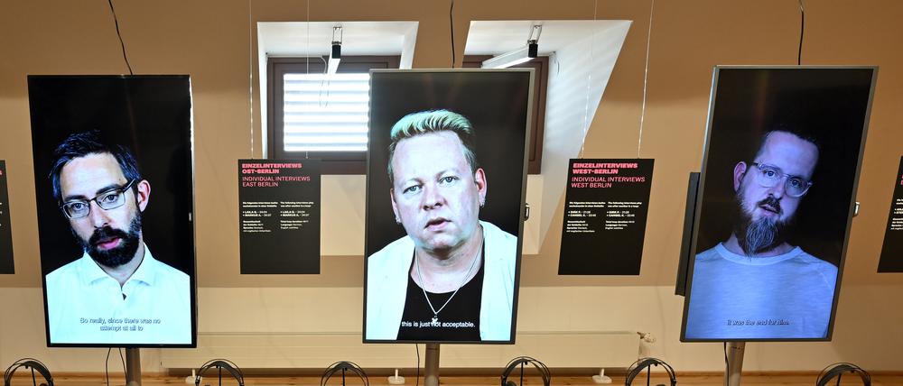 „Generation 1975 - Mit 14 ins neue Deutschland“ heißt die Videoinstallation im Brandenburg Museum.