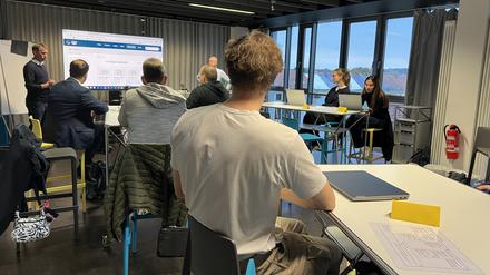 Präsentation praxisnaher Ideen zur Nutzung der Urbanen Datenplattform in Potsdam
Foto: Konstanze Kobel-Höller