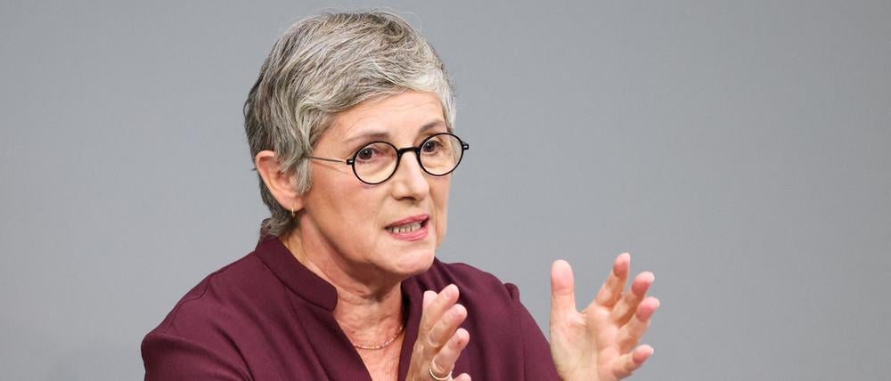 Fordert die Regierung auf, schneller gegen die Krise im Gesundheitssystem vorzugehen: die Grünen-Fraktionsvorsitzende Britta Haßelmann.