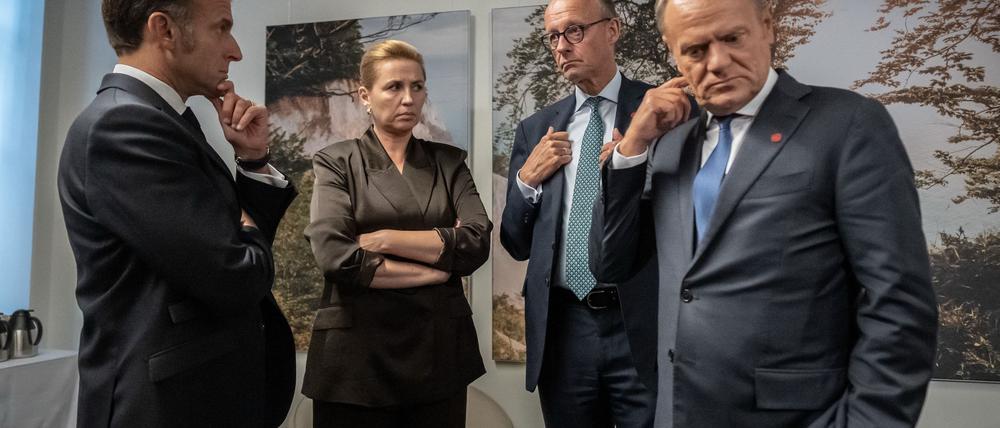 Wie geht es weiter mit der Unterstützung für die Ukraine? Für Kanzler Merz und die anderen Staats- und Regierungschefs der EU-Länder ist das kein leichtes Thema.