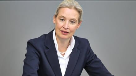 Alice Weidel im Bundestag. 