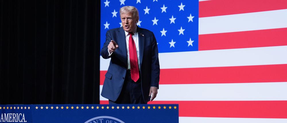 Der US-Präsident hat laut übereinstimmenden US-Medienberichten entschieden, dass sich sein Land in einem „bewaffneten Konflikt“ mit Drogenkartellen befindet. (Archivbild)