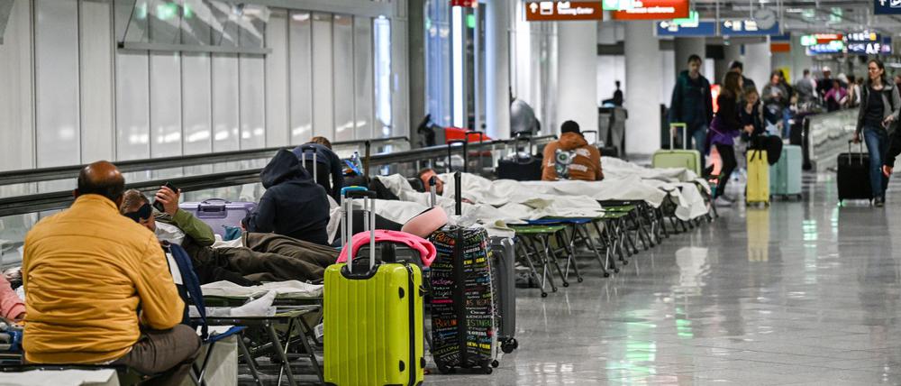 17 Flüge fielen am Donnerstagabend am Münchner Flughafen aus.
