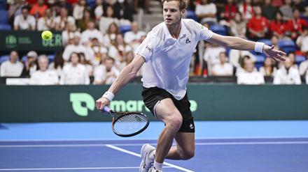 Der deutsche Tennisprofi Yannick Hanfmann. (Archiv)