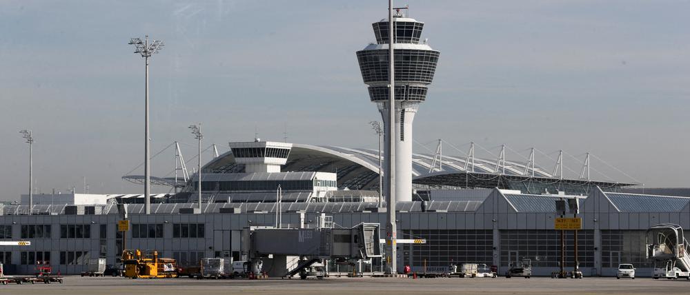 Das Archivfoto zeigt den Flughafen in München.