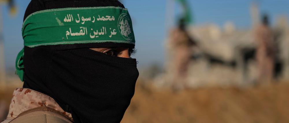 Ein Hamas-Kämpfer im Gazastreifen.