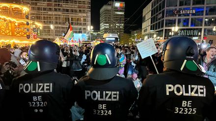 Am Donnerstag eskalierten in Berlin mehrere Proteste gegen das Vorgehen Israels.  
