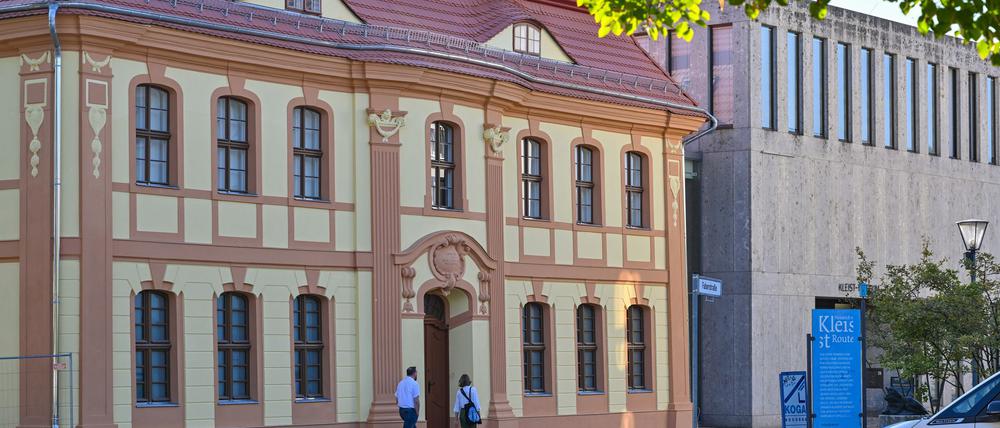 Der Dramatiker Heinrich von Kleist wurde 1777 in Frankfurt (Oder) geboren, wo es ein Kleist-Museum und ein jährliches Theater- und Literaturfestival gibt. (Archivbild)