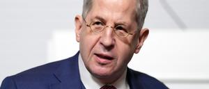 Parteivorsitzender Hans-Georg Maaßen, aufgenommen während des ersten Bundesparteitages seiner Partei Werteunion (WU) 