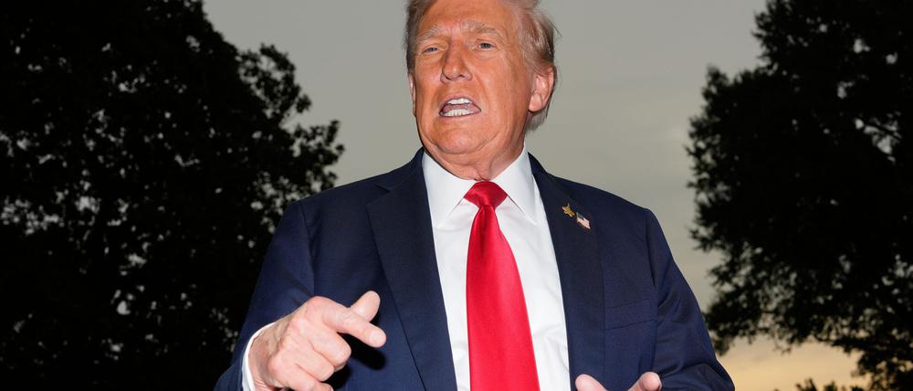 US-Präsident Trump macht der Hamas Druck. (Archivbild)