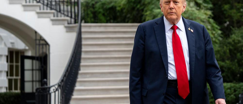 Die Hamas stimmt Teilen von Trumps Plan zu - nun reagiert der US-Präsident. (Archivbild)