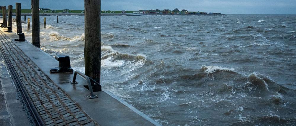 An der Nordsee soll es am Wochenende sehr windig werden.