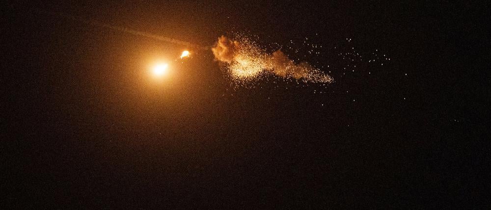 Nacht für Nacht muss die ukrainische Flugabwehr russische Drohnen bekämpfen. (Archivbild)