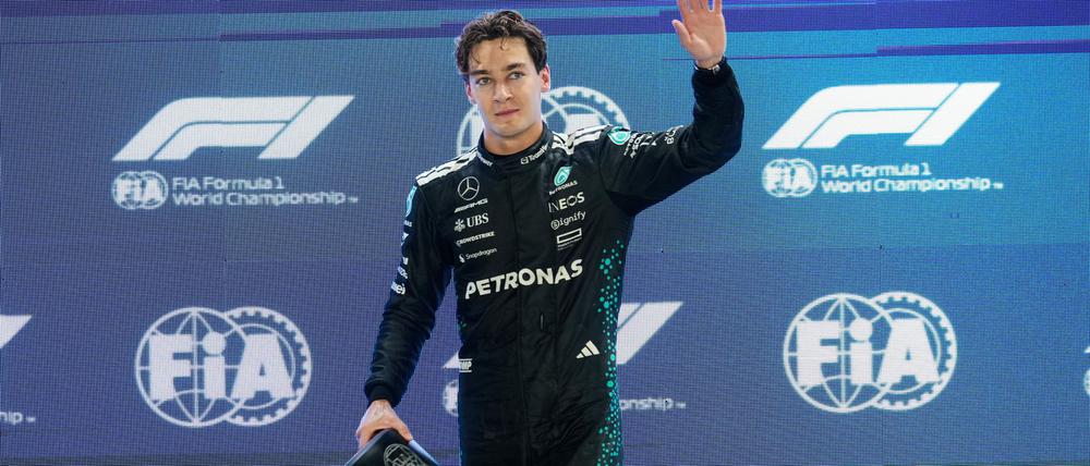 George Russell holte sich mit einem Streckenrekord die Pole Position.