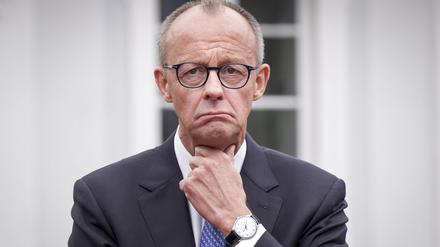 Bundeskanzler Friedrich Merz (CDU) ist bei einem Termin zu sehen.