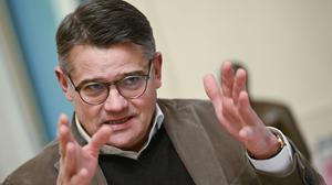 Boris Rhein, Ministerpräsident von Hessen (CDU), spricht in einem Interview.