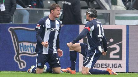 Sebastian Grönning beendete mit seinen beiden Treffern gegen Münster Herthas Torflaute.