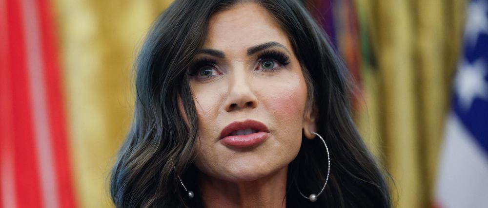 US-Heimatschutzministerin Kristi Noem.