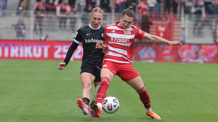 Union musste gegen die zuvor punktgleichen Freiburgerinnen die erste Heimniederlage in der Bundesliga hinnehmen.