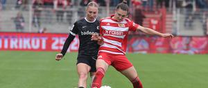 Union musste gegen die zuvor punktgleichen Freiburgerinnen die erste Heimniederlage in der Bundesliga hinnehmen.