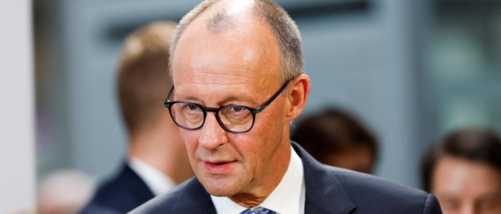 Kanzler Friedrich Merz (CDU).