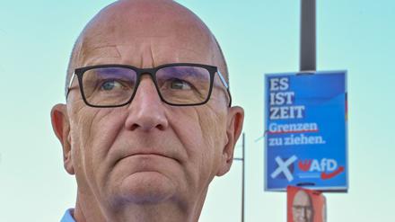 Brandenburgs SPD-Ministerpräsident Dietmar Woidke: „Solange die AfD nicht verboten ist, halte ich es grundsätzlich für rechtlich schwierig, Parteimitglieder zu benachteiligen.“ (Archivbild)