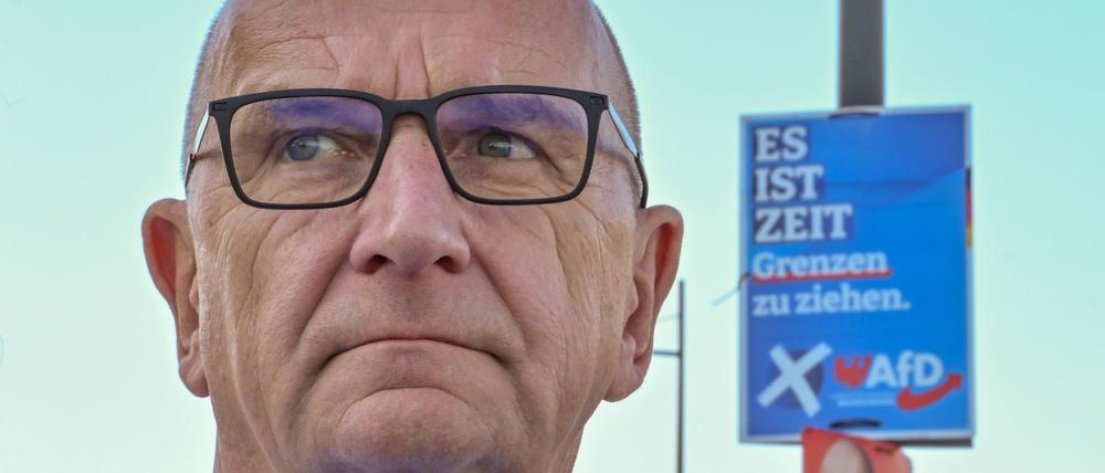 Brandenburgs SPD-Ministerpräsident Dietmar Woidke: „Solange die AfD nicht verboten ist, halte ich es grundsätzlich für rechtlich schwierig, Parteimitglieder zu benachteiligen.“ (Archivbild)