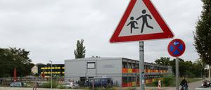 Die Grundschule am Telegrafenberg, gelegen an der Heinrich-Mann-Allee.