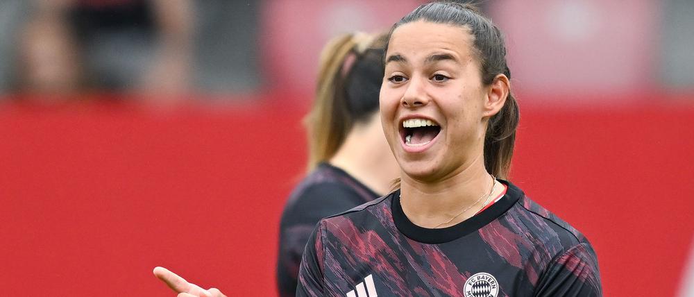 Nationalspielerin Lena Oberdorf und der FC Bayern: Champions League als große Herausforderung