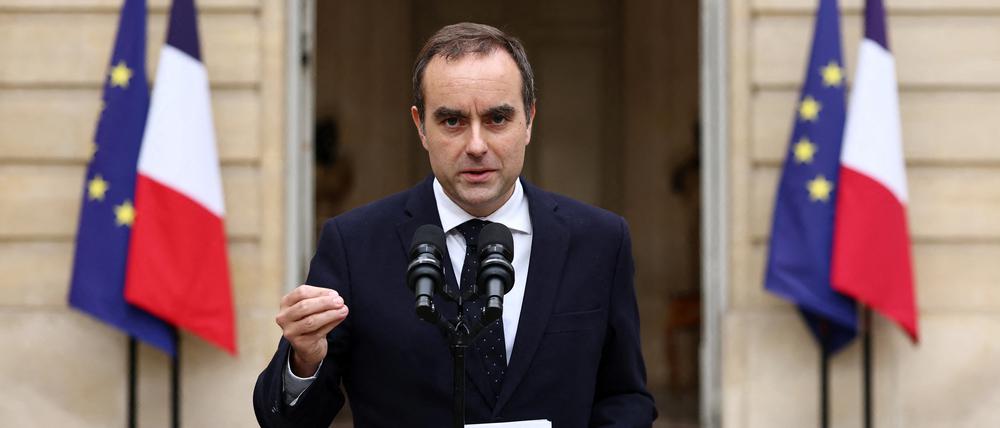 Der scheidende französische Premierminister Sébastien Lecornu