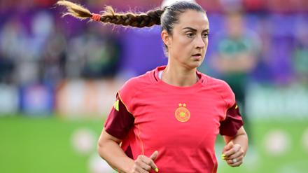 Macht nach über zwölf Jahren Schluss in der DFB-Auswahl: Sara Däbritz. (Archivbild)