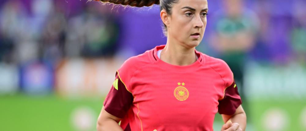 Macht nach über zwölf Jahren Schluss in der DFB-Auswahl: Sara Däbritz. (Archivbild)