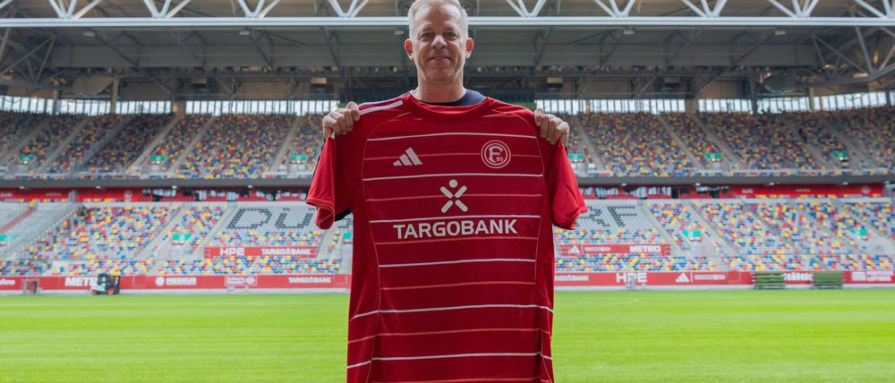 Markus Anfang leitete schon am Montag erstmals das Training in Düsseldorf.