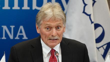 Der Kremlsprecher Dmitri Peskow.