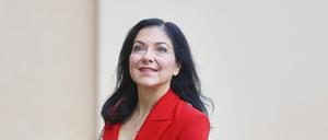 Bundeswirtschaftsministerin Katherina Reiche (CDU) bei der Ankunft bei der Kabinettsklausur (Symbolbild).