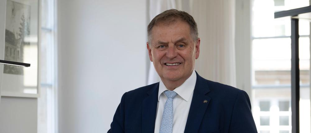 Richard Arnold ist Oberbürgermeister von Schwäbisch Gmünd