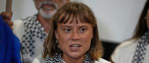Greta Thunberg keilt gegen US-Präsident Trump. (Archivbild)