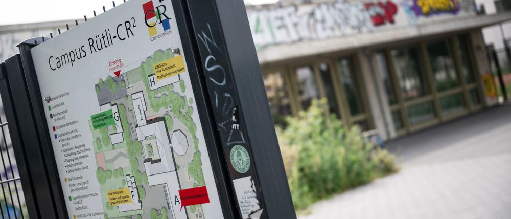 Die Gemeinschaftsschule auf dem Rütli Campus ist erneut in die Schlagzeilen geraten. (Archivbild)