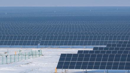 China war laut einer Studie der Denkfabrik Ember im ersten Halbjahr 2025 für 55 Prozent des weltweiten Solarwachstums verantwortlich (Symbolbild).