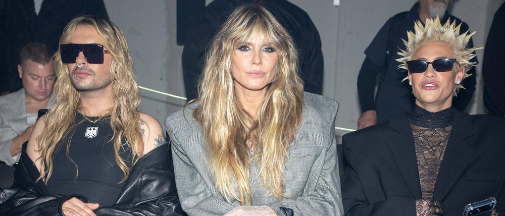 Photocall Vetements Womenswear - PFW Bill Kaulitz, Heidi Klum attends the Vetements Womenswear Spring/Summer 2026 show as part of Paris Fashion Week PFW on October 3, 2025 in Paris, France. Photo by Alexis Jumeau/ABACAPRESS.COM Paris France PUBLICATIONxNOTxINxFRAxUK Copyright: xJumeauxAlexis/ABACAx