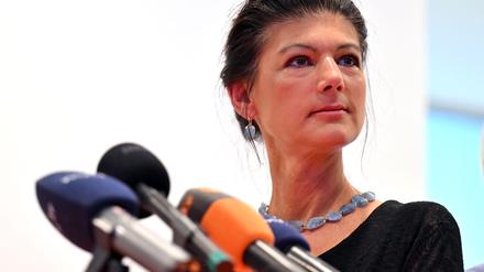 Sie will zurück in den Bundestag: Sahra Wagenknecht, Parteivorsitzende des BSW.