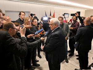 Sergej Netschajew (Russischer Botschafter in Deutschland) im Landtag in Potsdam