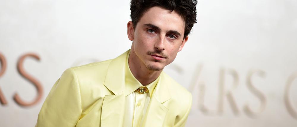Timothée Chalamet hat ein wildes Promo-Video für seinen Film veröffentlicht. (Archivbild)