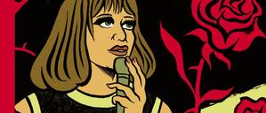 Das Titelbild von Moritz Stetters Comicbiografie „Die Knef“. 