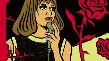 Das Titelbild von Moritz Stetters Comicbiografie „Die Knef“. Carlsen