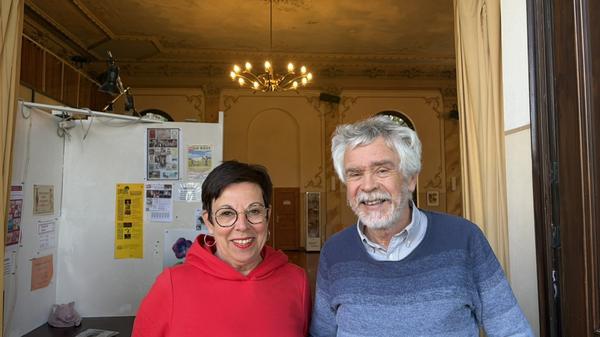Sie hauchten dem Labsaal in Alt-Lübars Leben ein: Gudrun Janke und Norbert Heners-Martin.