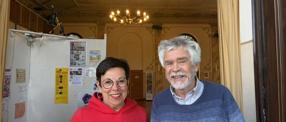Sie hauchten dem Labsaal in Alt-Lübars Leben ein: Gudrun Janke und Norbert Heners-Martin.