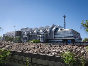 Das ICC im Westen Berlins.