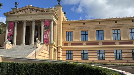 Ansicht des wiedereröffneten Staatlichen Museums Schwerin
