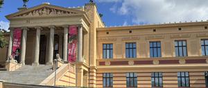 Ansicht des wiedereröffneten Staatlichen Museums Schwerin